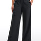 Stretch Wide Leg Casual Pants 30"