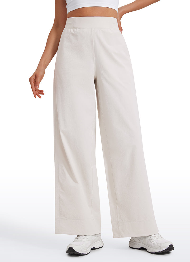 Stretch Wide Leg Casual Pants 30"