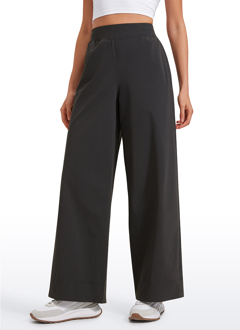 Stretch Wide Leg Casual Pants 30"