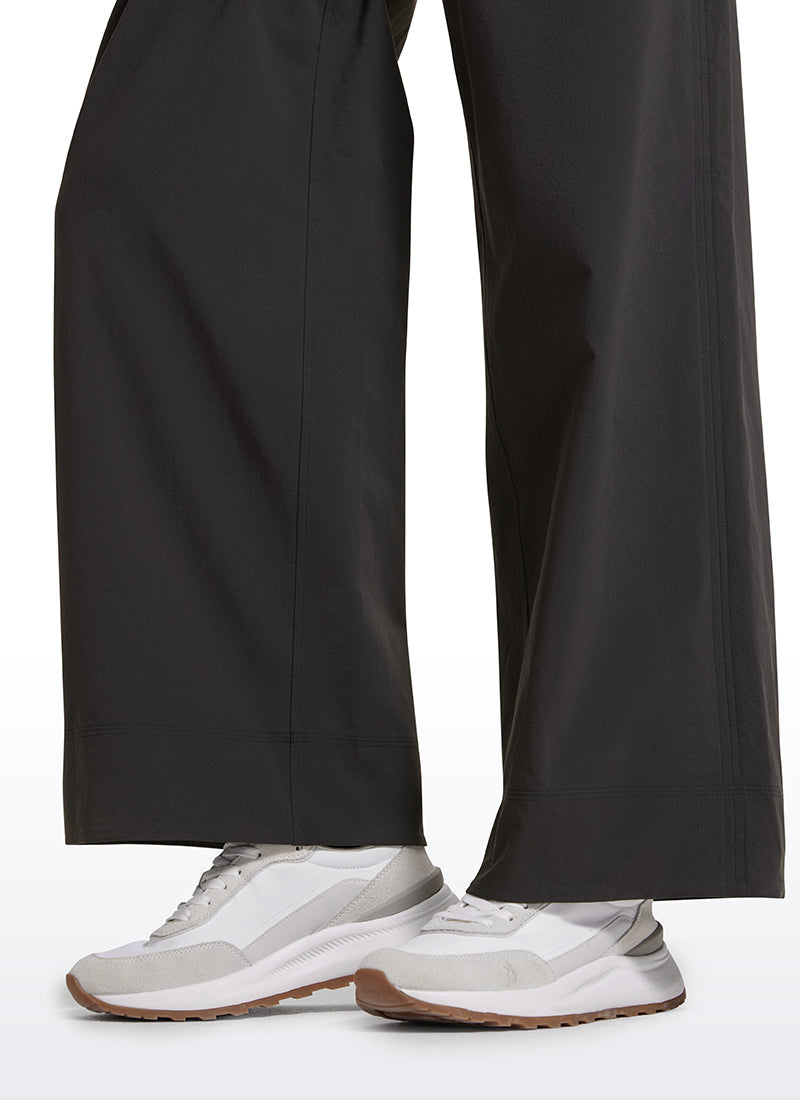 Stretch Wide Leg Casual Pants 30"