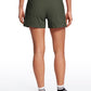 Ripstop Mid-Rise Hiking Shorts with Zip Pockets 4''