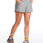 Ripstop Mid-Rise Hiking Shorts with Zip Pockets 4''