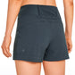 Ripstop Mid-Rise Hiking Shorts with Zip Pockets 4''