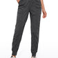 Striped Joggers with Pockets 28'' - Ruched