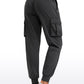 Lightweight Mid Rise Joggers with Pockets 28.5'' - Ruched