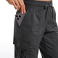 Lightweight Mid Rise Joggers with Pockets 28.5'' - Ruched