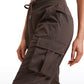 Lightweight Mid Rise Joggers with Pockets 28.5'' - Ruched