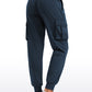 Lightweight Mid Rise Joggers with Pockets 28.5'' - Ruched