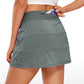 Feathery-Fit Soft High Waist Tennis Skirt 14''