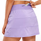 Feathery-Fit Soft High Waist Tennis Skirt 14''