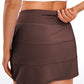 Feathery-Fit Soft High Waist Tennis Skirt 14''