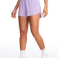 Feathery-Fit Soft High Rise Dolphin Lined Shorts 3''