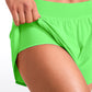 Feathery-Fit Soft Mid Rise Dolphin Lined Shorts 4''