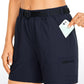 Ripstop Mid-Rise Hiking Shorts with Belt 6''