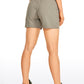 Ripstop Mid-Rise Hiking Shorts with Belt 6''