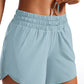 Feathery-Fit Soft Mid Rise Lined Shorts 5''