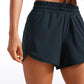 Feathery-Fit Soft Mid Rise Lined Shorts 5''