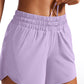 Feathery-Fit Soft Mid Rise Lined Shorts 5''