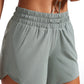 Feathery-Fit Soft Mid Rise Lined Shorts 5''