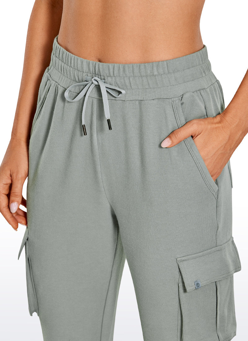 LuxeCargo Jogger Sweatpants 27.5