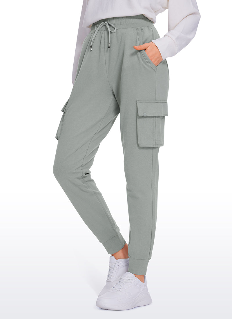 LuxeCargo Jogger Sweatpants 27.5