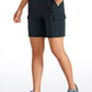 Cargo Mid-Rise Hiking Shorts with Belt Loops 7"