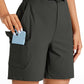 Cargo Mid-Rise Hiking Shorts with Belt Loops 7"