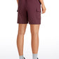 Cargo Mid-Rise Hiking Shorts with Belt Loops 7"