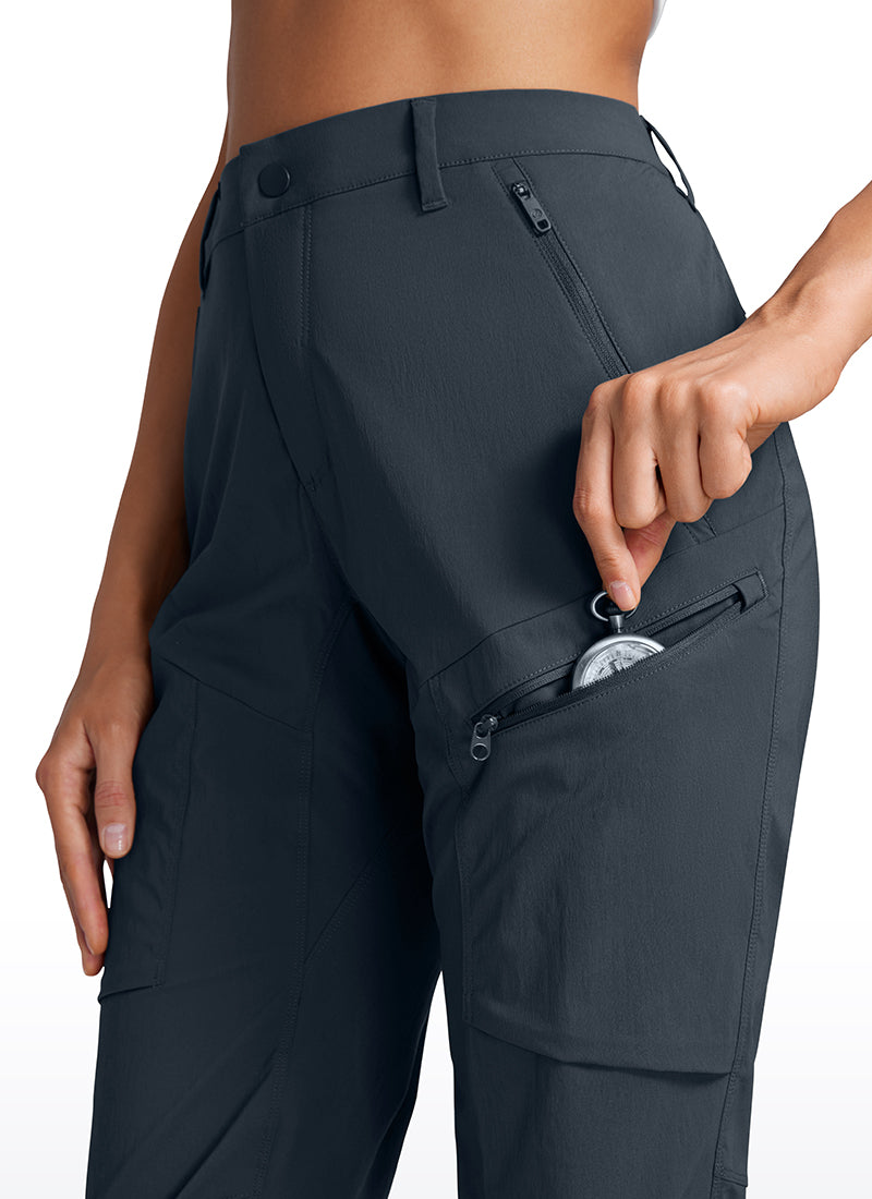 UPF 50+ Cargo Joggers with Zip Pockets 30''