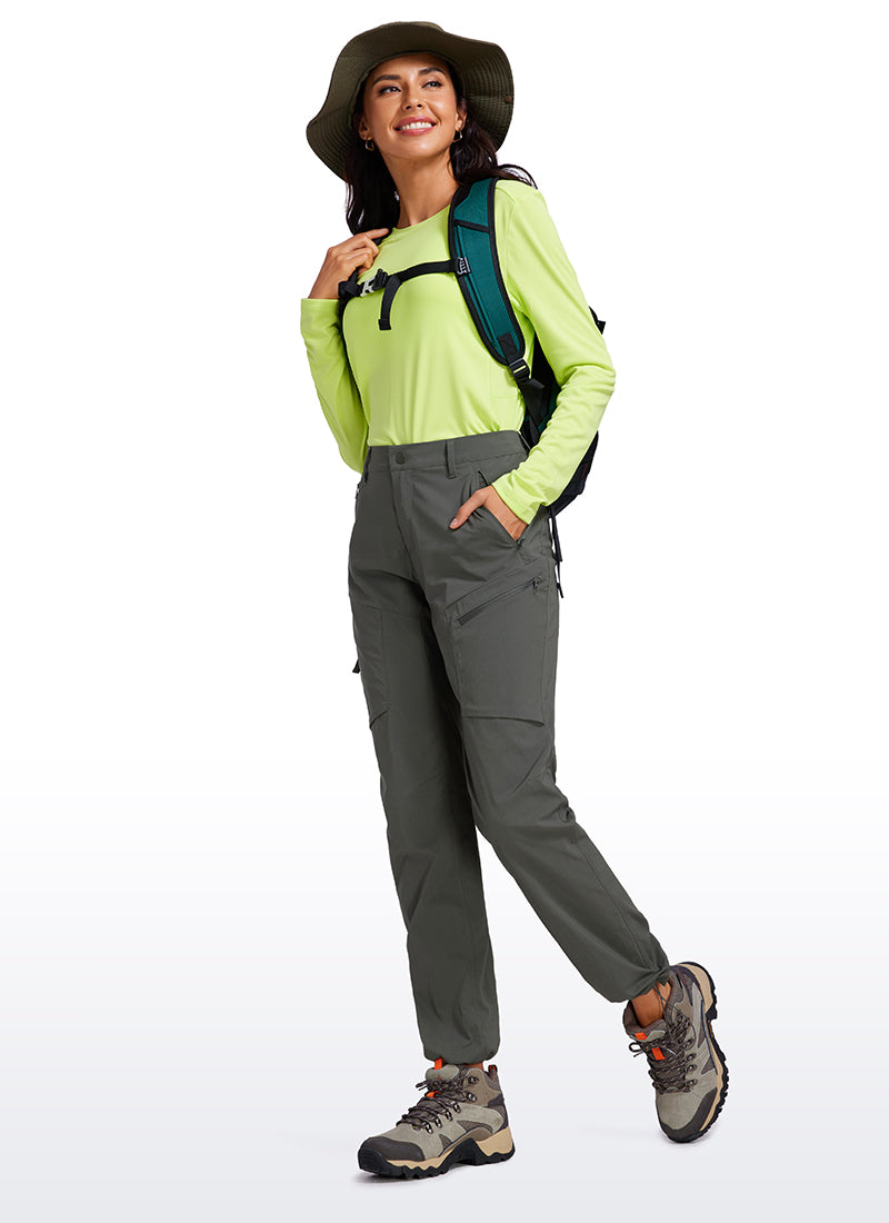 UPF 50+ Cargo Joggers with Zip Pockets 30''