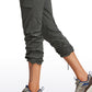 UPF 50+ Cargo Joggers with Zip Pockets 30''