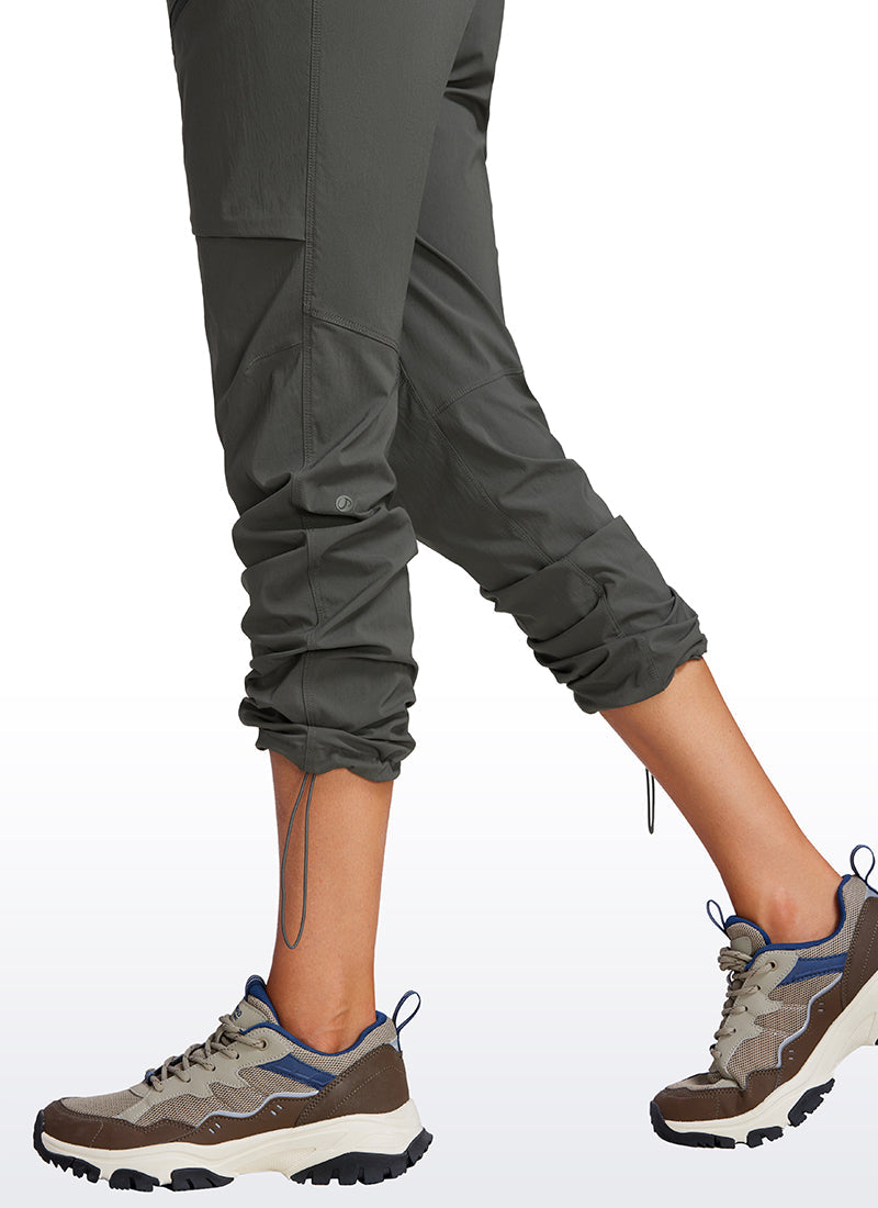 UPF 50+ Cargo Joggers with Zip Pockets 30''