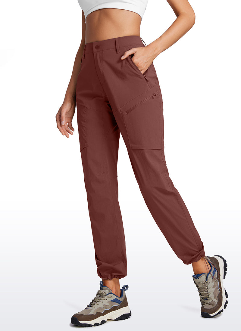 UPF 50+ Cargo Joggers with Zip Pockets 30''