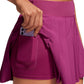 Feathery-Fit Soft A Line Pleated Tennis Skirt 14''