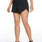 Feathery-Fit Soft High Waisted Mesh Lined Shorts 3''