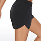 Feathery-Fit Soft High Waisted Mesh Lined Shorts 3''