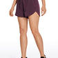 Feathery-Fit Soft High Waisted Mesh Lined Shorts 3''