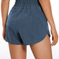 Feathery-Fit Soft High Waisted Mesh Lined Shorts 3''