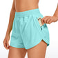 Feathery-Fit Soft High Waisted Mesh Lined Shorts 3''