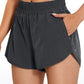 Feathery-Fit Soft High Waisted Mesh Lined Shorts 3''