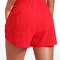 Feathery-Fit Soft High Waisted Mesh Lined Shorts 3''