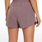 Feathery-Fit Soft High Waisted Mesh Lined Shorts 3''