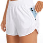 Feathery-Fit Soft High Waisted Mesh Lined Shorts 3''