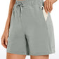 LuxeLounge High-Waist Shorts 6