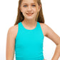 Butterluxe Girls Double Lined Racerback Tank Tops