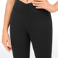 Butterluxe Girls Active Leggings - V Cross Waist