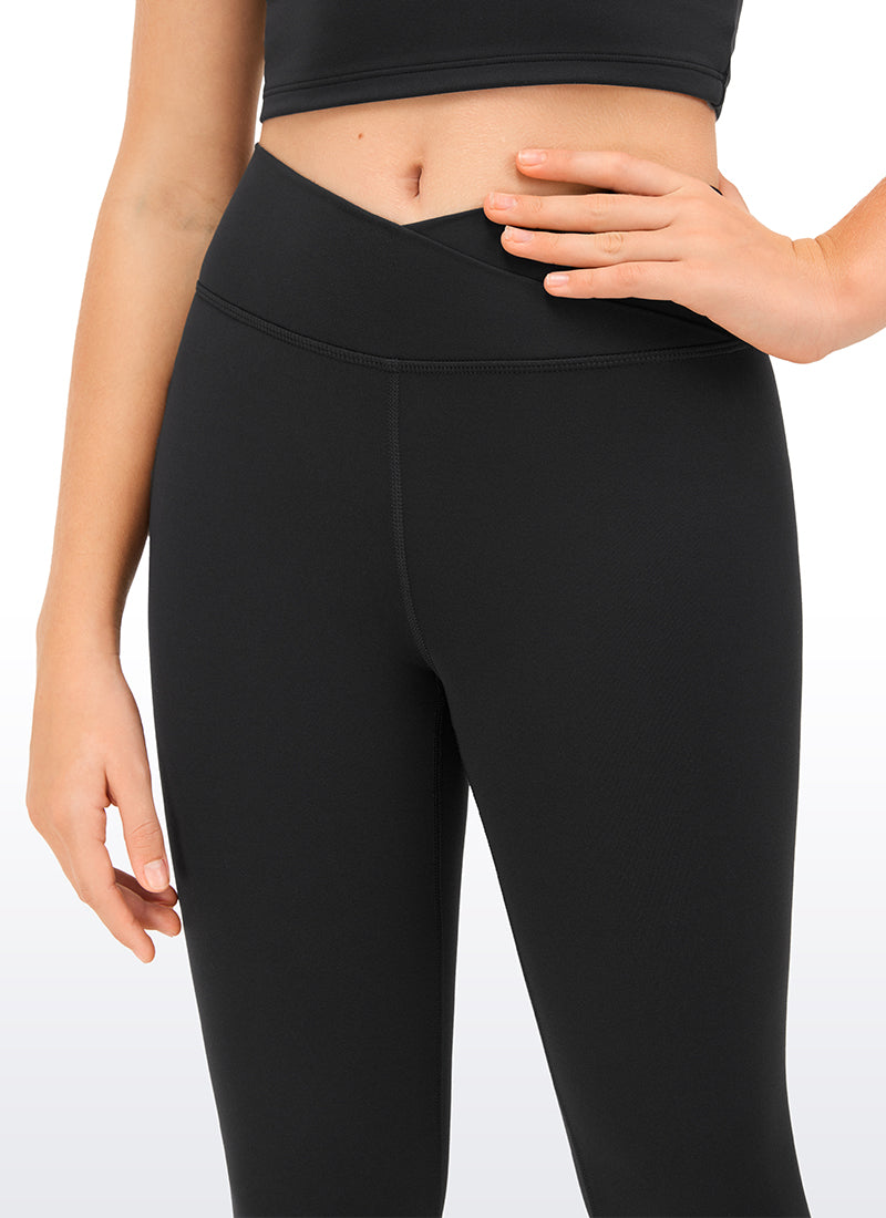 Butterluxe Girls Active Leggings - V Cross Waist