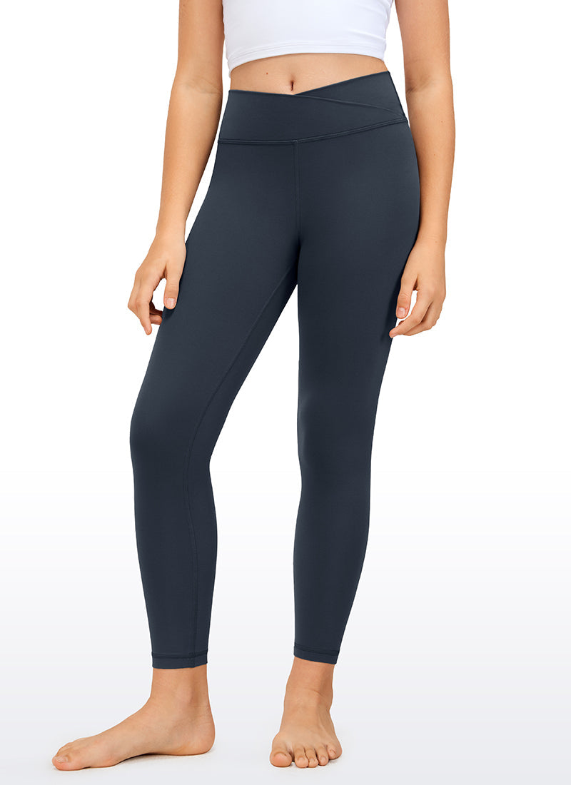 Butterluxe Girls Active Leggings - V Cross Waist