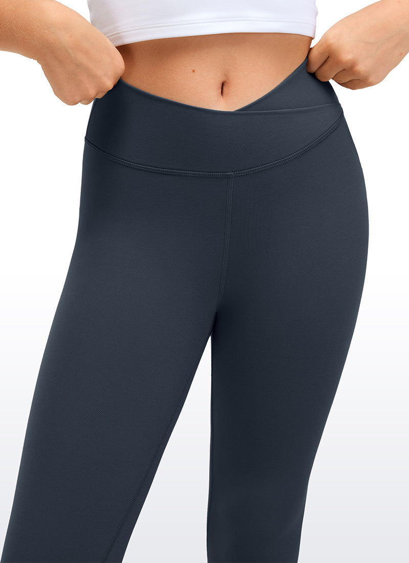 Butterluxe Girls Active Leggings - V Cross Waist