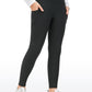 Thermal Fleece Lined Soft Girls Water-Resistant Pocketed Leggings